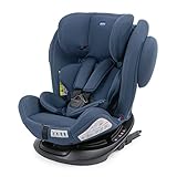 Chicco Unico Plus Auto Kindersitz 360° Drehbar 0-36 kg ISOFIX, Verstellbarer Kindersitz Gruppe 0-3 von 0-12 Jahren, Verstellbare Kopfstütze, Seitenschutz und Säuglingseinsatz